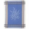 L'Ensoleillade - Tea Towel Senanque Blue & Ecru