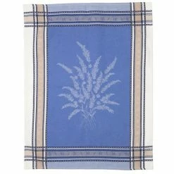 L'Ensoleillade - Tea Towel Senanque Blue & Ecru