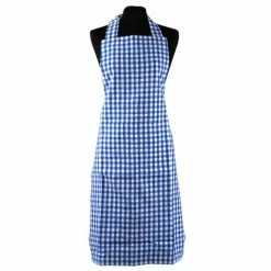 Rans - Gingham Apron Blue