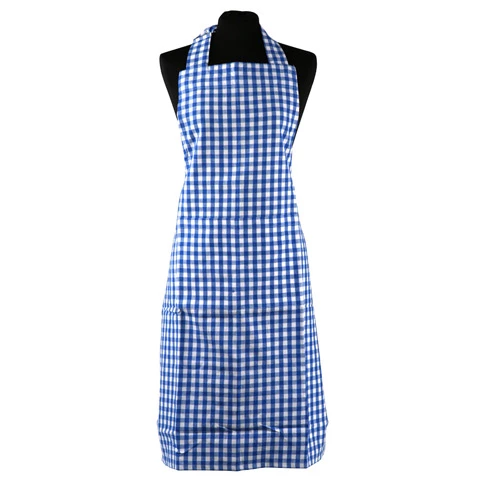 Rans - Gingham Apron Blue