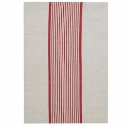 Ogilvies Designs - Provincial Tea Towel Red