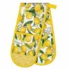 Michel Design - Lemon Basil Double Oven Glove