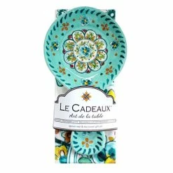 Le Cadeaux - Madrid Spoon Rest & Tea Towel Set 2pce