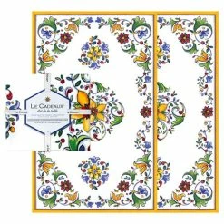 Le Cadeaux - Capri Tea Towel Set 2pce