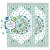 Le Cadeaux - Madrid Tea Towel Turquoise Set 2pce