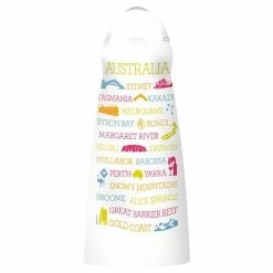 Ogilvies Designs - Australian Places Apron White
