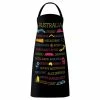 Ogilvies Designs - Australian Places Apron Black