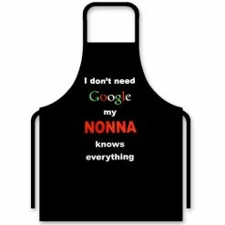Mondano - I Don't Need Google... Italian Apron