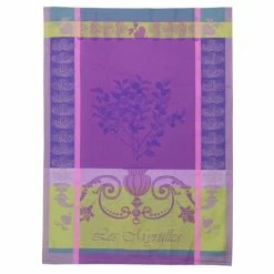 Garnier-Thiebaut - Tea Towel Myrtilles Violet
