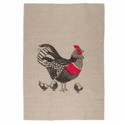 Eastbourne Art - Tea Towel Mrs Chicken