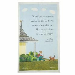 Rodriquez - Red Tractor Designs A Big Adventure Tea Towel
