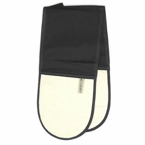 Le Creuset - Double Oven Glove Black