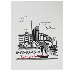 Eastbourne Art - Tea Towel Sydney