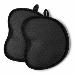 Savannah - Safe & Snug Oven Mitt Set Black Set 2pce