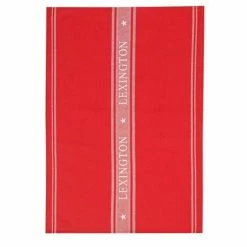 Lexington - Star Kitchen Tea Towel Red & White 76x52cm