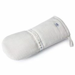 Lexington - Oxford Striped Oven Mitt Beige