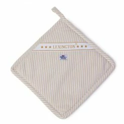 Lexington - Oxford Striped Potholder Beige