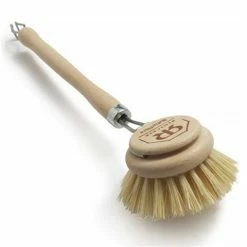 Redecker - Dish Brush With Handle White