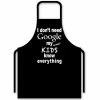 Mondano - I Don't Need Google My Kids Know Everything Apron