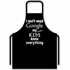 Mondano - I Don't Need Google My Kids Know Everything Apron