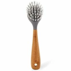 Full Circle - Tenacious C Cast Iron Brush W/Scraper Grey