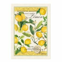 Michel Design - Lemon Basil Tea Towel