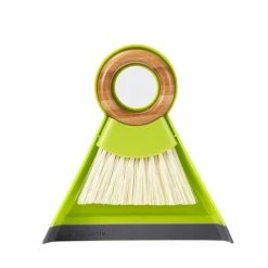 Full Circle - Tiny Team Mini Dustpan Brush Set Green