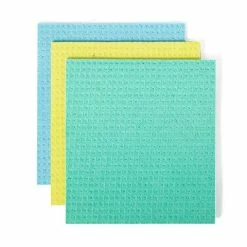 Full Circle - Squeeze Cellulose Sponge Cloths Set 3pce