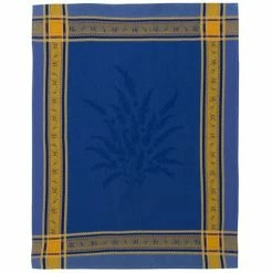 L'Ensoleillade - Tea Towel Senanque Blue & Yellow