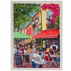 L'Ensoleillade - Tea Towel Cafe De Provence