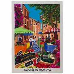 L'Ensoleillade - Tea Towel Marche De Provence