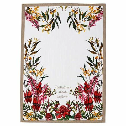Ashdene - Australian Floral Emblems Kitchen Towel