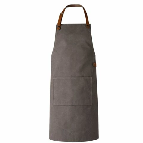 Crafted Leather - Canvas Apron Washed Grey