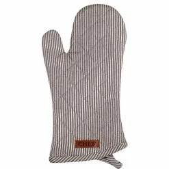 Ogilvies Designs - Chef Oven Glove Stripe Grey