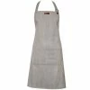 Ogilvies Designs - Chef Kitchen Apron Stripe Grey 70x80cm