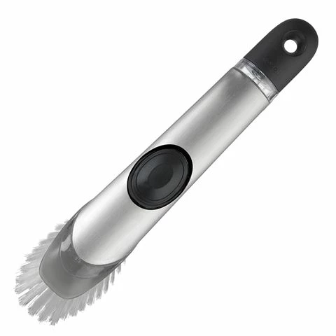 OXO - Steel Soap Dispensing Dish Brush