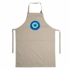 Mondano - Greek Mati Apron Natural