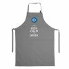 Mondano - I Can't Keep Calm I'm Greek Apron Charcoal