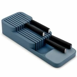 Joseph Joseph - Drawer Store 2 Tier Knife Organizer Sky Blue