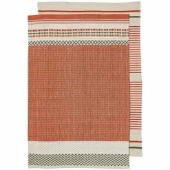 Ladelle - Intrinsic Kitchen Towel Bold Rust Set 2pce