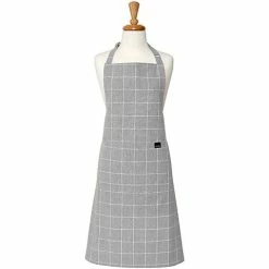 Ladelle - Eco Check Apron Grey 89x70cm