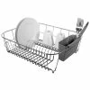 Avanti - Slimline Dish Rack Large Silver/Grey