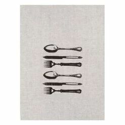 Eastbourne Art - Tea Towel Silverware