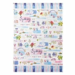 Ashdene - Australia Down Under Sydney Tea Towel