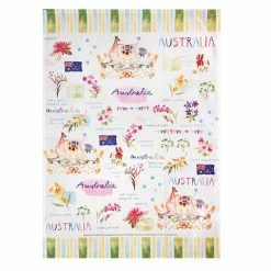 Ashdene - Australia Down Under Australia Tea Towel