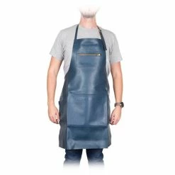 Dutchdeluxes - Amazing Leather Apron Deep Sea Blue