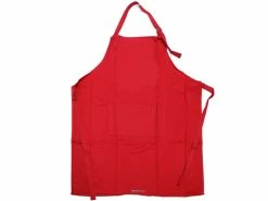 Ogilvies Designs - Plain Apron Red