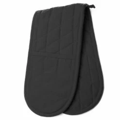 Rans - Manhattan Double Oven Glove Black