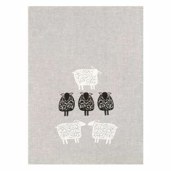 Eastbourne Art - Tea Towel Sheep