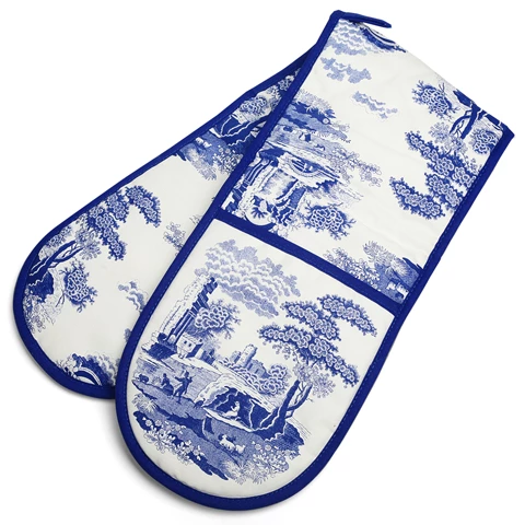 Pimpernel - Blue Italian Double Oven Glove